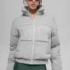 Piumino stile felpa - Grigio melange atletico
