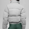 Piumino stile felpa - Grigio melange atletico