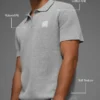 Polo in maglia Sports Club Maglione - Grigio melange atletico