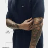 Polo in maglia tipo maglione Sports Club - Blu navy