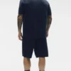 Polo in maglia tipo maglione Sports Club - Blu navy