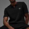 Polo in maglia tipo maglione Sports Club - Nero