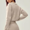 Polo Northstar in cashmere - Grigio avena melange