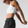 Reggiseno a collo alto Seamless Delight - Bianco