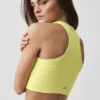 Reggiseno a collo alto Seamless Delight - Giallo sole