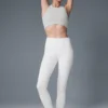 Reggiseno a collo alto Seamless Delight - Grigio melange sportivo
