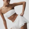 Reggiseno a fascia Airbrush - Bianco