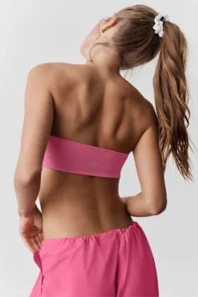 Reggiseno a fascia Airbrush – Rosa Paradiso