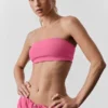 Reggiseno a fascia Airbrush - Rosa Paradiso