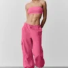 Reggiseno a fascia Airbrush - Rosa Paradiso