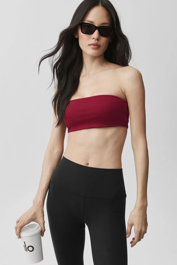 Reggiseno a fascia Airbrush - Summer Romance Red