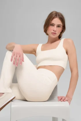 Reggiseno a maglia Snuggle up - Avorio