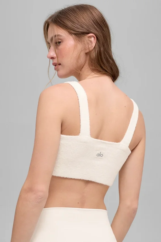 Reggiseno a maglia Snuggle up - Avorio