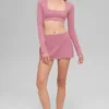 Reggiseno a maniche lunghe Alo Softsculpt Precision - Rosa selvatico