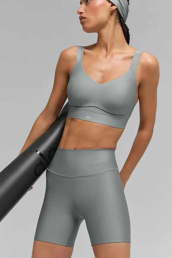 Reggiseno ad alto impatto Airlift Endurance - Grigio lunare