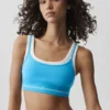 Reggiseno Airbrush Better Together - Blu azzurro/Bianco