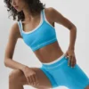 Reggiseno Airbrush Better Together - Blu azzurro/Bianco