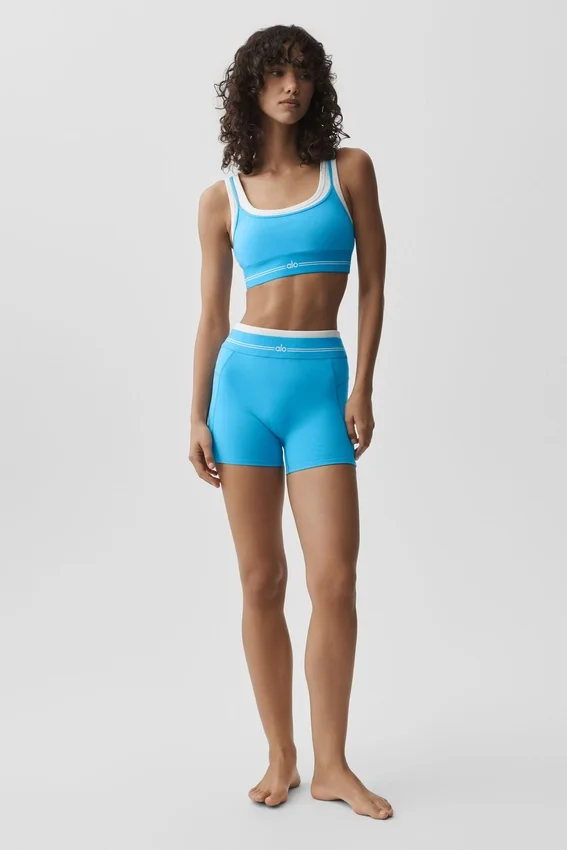 Reggiseno Airbrush Better Together - Blu azzurro/Bianco