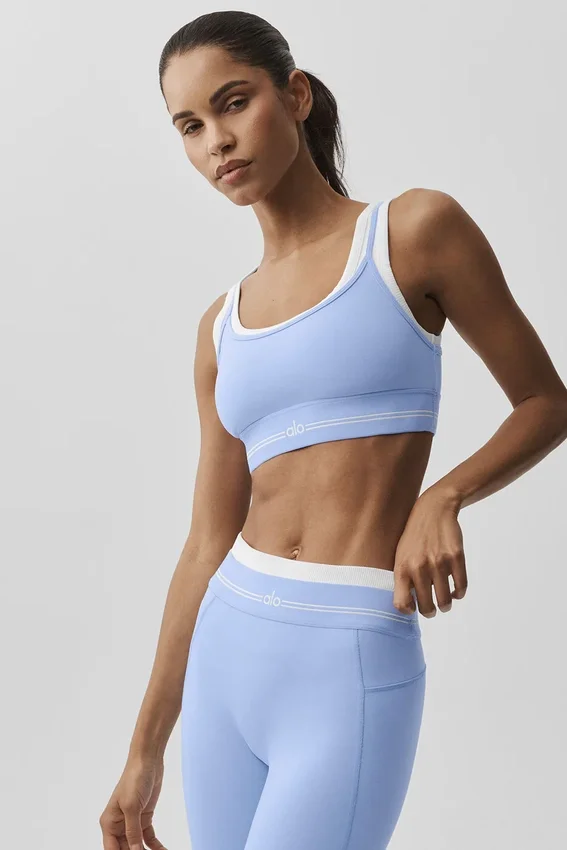 Reggiseno Airbrush Better Together - Blu Provenza chiaro/Bianco