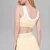 Reggiseno Airbrush Better Together - Giallo candela/Bianco