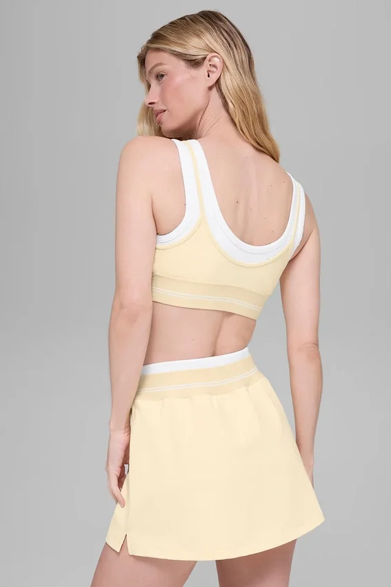 Reggiseno Airbrush Better Together - Giallo candela/Bianco
