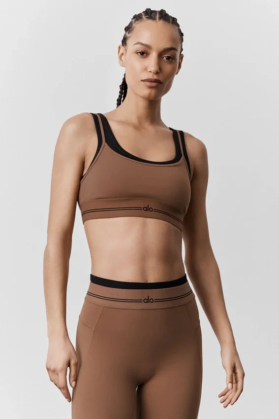 Reggiseno Airbrush Better Together - Marrone Sun Kissed/Nero