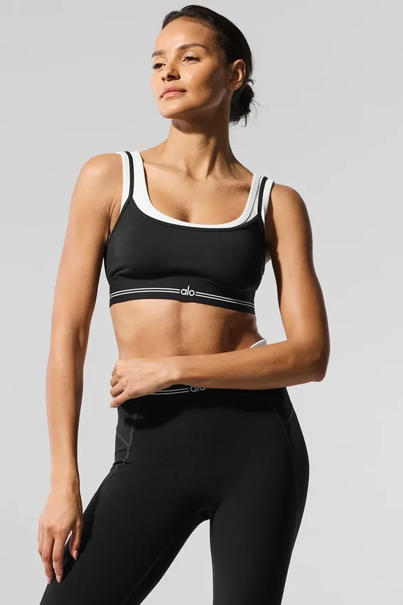 Reggiseno Airbrush Better Together - Nero/Bianco