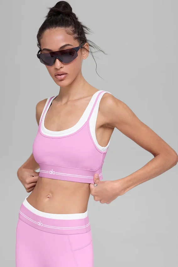 Reggiseno Airbrush Better Together - Rosa Candy Heart/Bianco