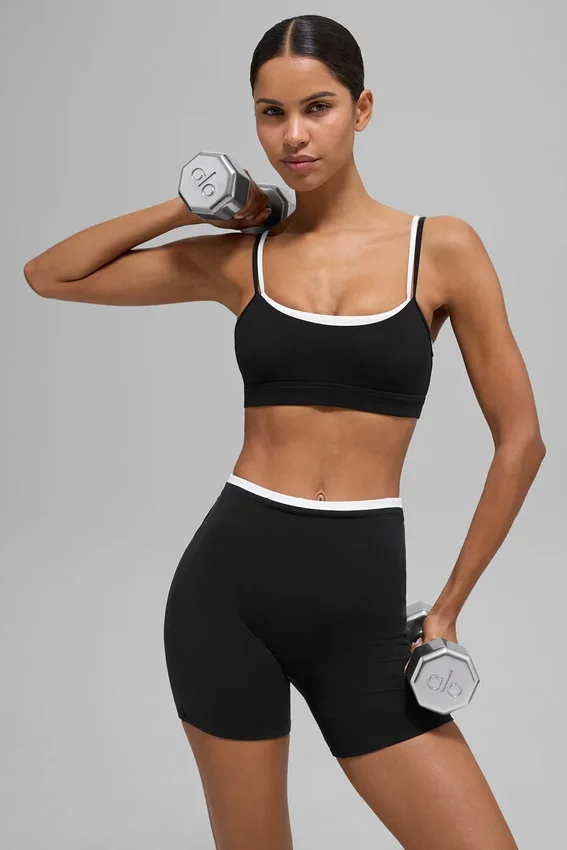 Reggiseno Airbrush Double Up - Nero/Bianco