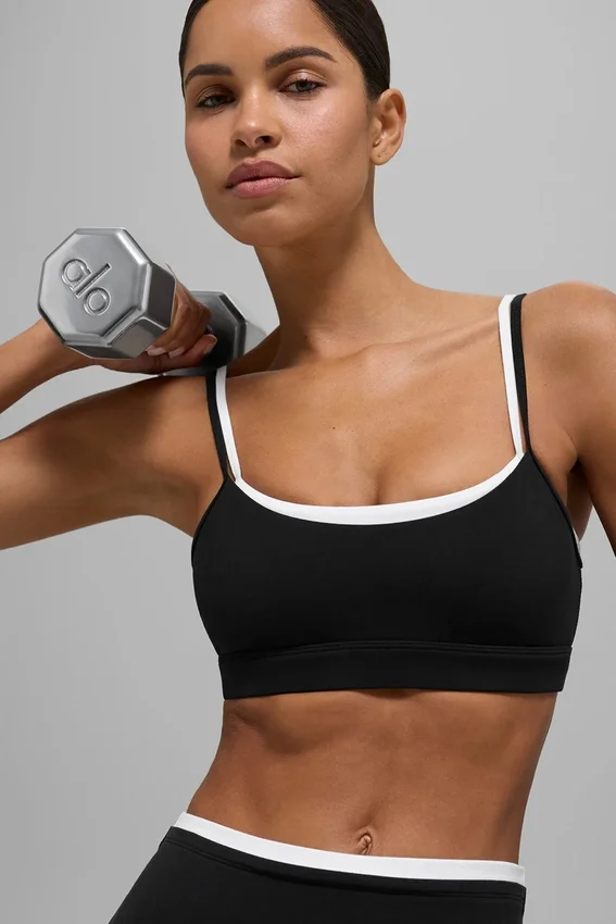 Reggiseno Airbrush Double Up - Nero/Bianco