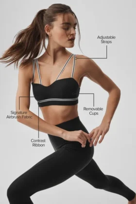 Reggiseno Airbrush Fast Track – Nero/Bianco