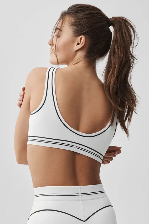 Reggiseno Airbrush Heart Throb - Bianco/Nero