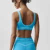 Reggiseno Airbrush Heart Throb - Blu azzurro/Bianco