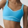 Reggiseno Airbrush Heart Throb - Blu azzurro/Bianco