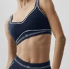 Reggiseno Airbrush Heart Throb - Blu navy/Bianco