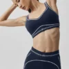 Reggiseno Airbrush Heart Throb - Blu navy/Bianco