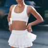 Reggiseno Airlift Advantage con dorso a vogatore - Bianco