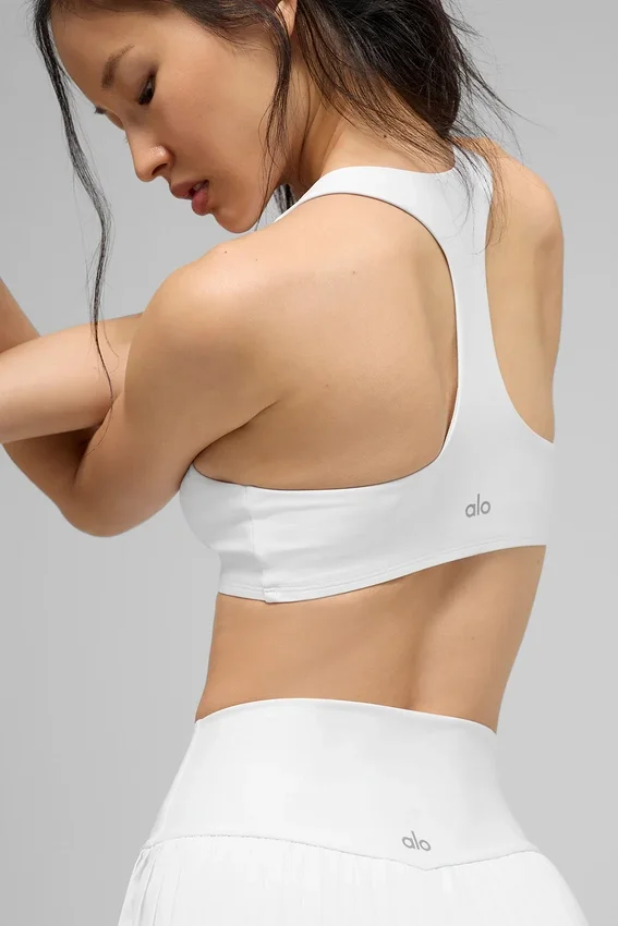 Reggiseno Airlift Advantage con dorso a vogatore - Bianco