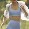 Reggiseno Airlift Advantage con dorso a vogatore - Blu Provenza chiaro