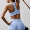 Reggiseno Airlift Advantage con dorso a vogatore - Blu Provenza chiaro