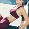 Reggiseno Airlift Advantage con dorso a vogatore - Borgogna