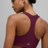 Reggiseno Airlift Advantage con dorso a vogatore - Borgogna