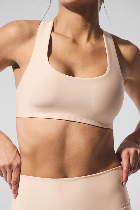 Reggiseno Airlift Advantage con dorso a vogatore - Macadamia