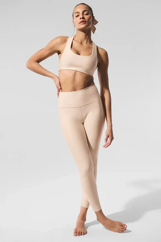 Reggiseno Airlift Advantage con dorso a vogatore - Macadamia