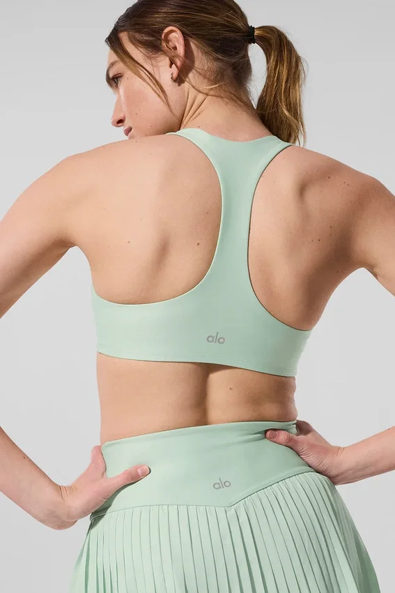 Reggiseno Airlift Advantage con dorso a vogatore - Menta verde