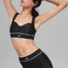 Reggiseno Airlift Alignment - Nero/Bianco
