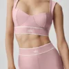 Reggiseno Airlift Alignment - Rosa vintage/Bianco