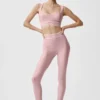 Reggiseno Airlift Alignment - Rosa vintage/Bianco