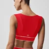Reggiseno Airlift Alignment - Rosso brillante/Bianco