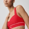 Reggiseno Airlift Alignment - Rosso brillante/Bianco